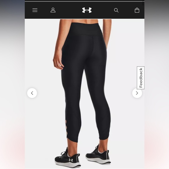 Under armour high rise ankle legging size small NWT - Picture 2 of 4